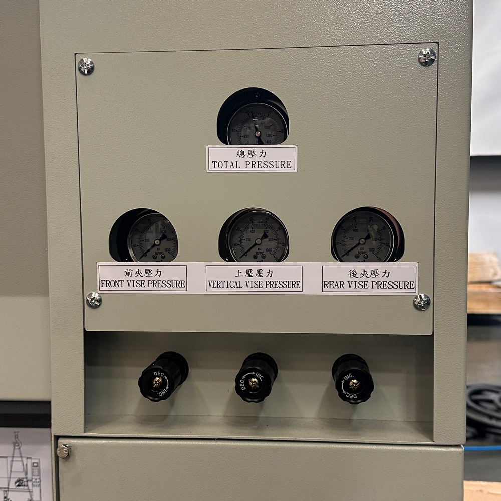 Mega CS80X Vice Pressure Regulation
